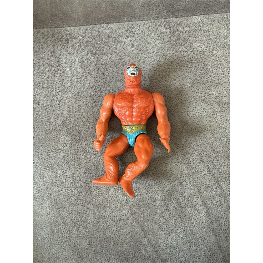 Vintage 1981 Mattel Masters Of The Universe He-man Beast Man Figure (Some Wear)